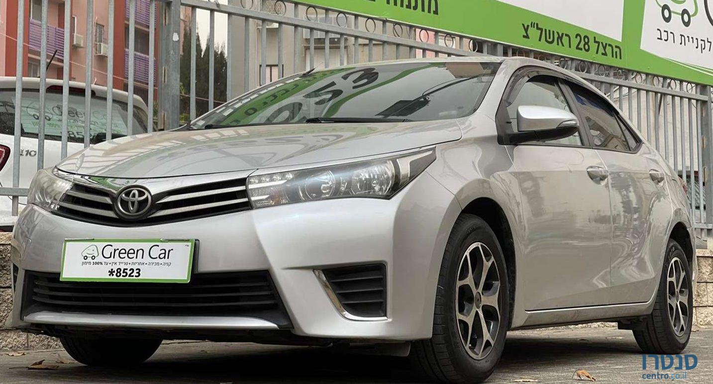 2016' Toyota Corolla טויוטה קורולה photo #1