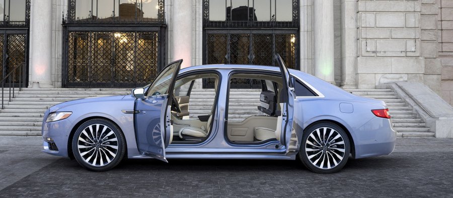 Lincoln Continental brings back suicide doors with Coach Door Edition