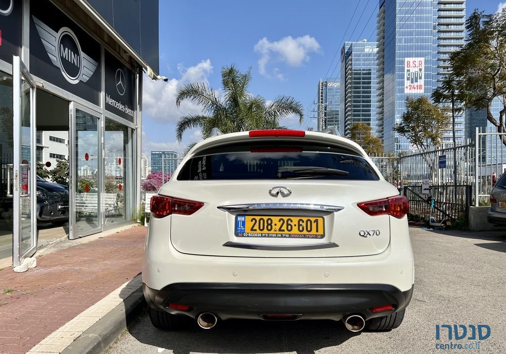 2018' Infiniti Qx70 אינפיניטי Fx37 photo #4