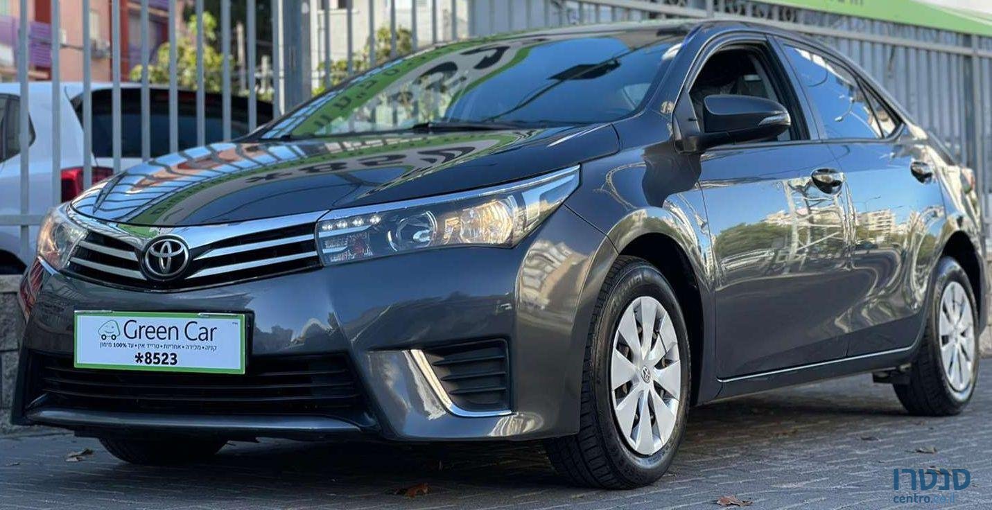 2014' Toyota Corolla טויוטה קורולה photo #2