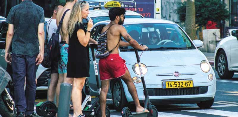 Tel Aviv imposing stiff e-scooter restrictions as injuries mount