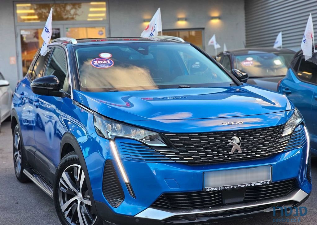 2021' Peugeot 3008 פיג'ו photo #2