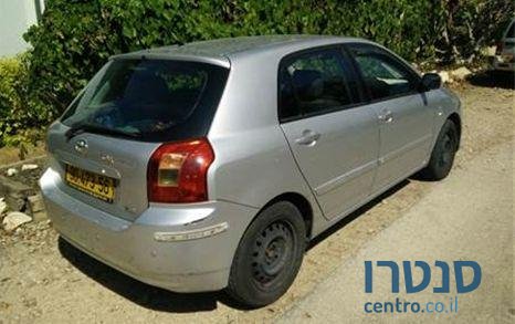 2004' Toyota Corolla Run-X טויוטה קורולה photo #1