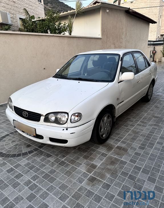 2002' Toyota Corolla טויוטה קורולה photo #1