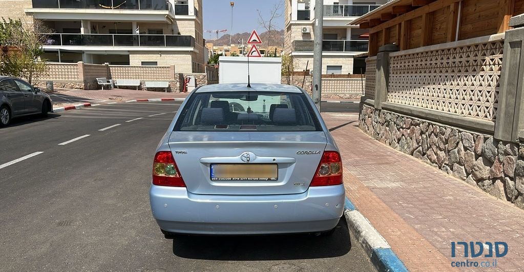 2006' Toyota Corolla טויוטה קורולה photo #2