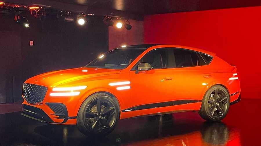 Genesis GV80 Coupe Concept Debuts Sleek Shape At New York Auto