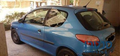 2002' Peugeot 206 פיג'ו photo #1
