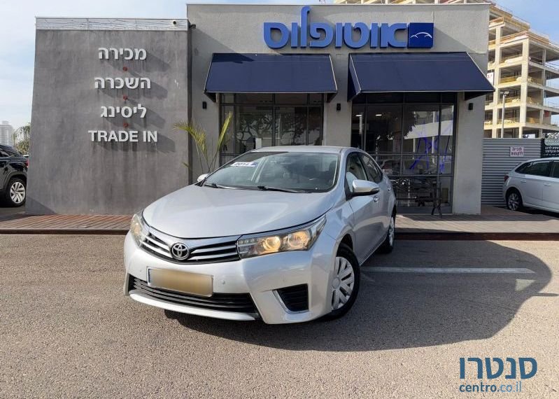 2014' Toyota Corolla טויוטה קורולה photo #1