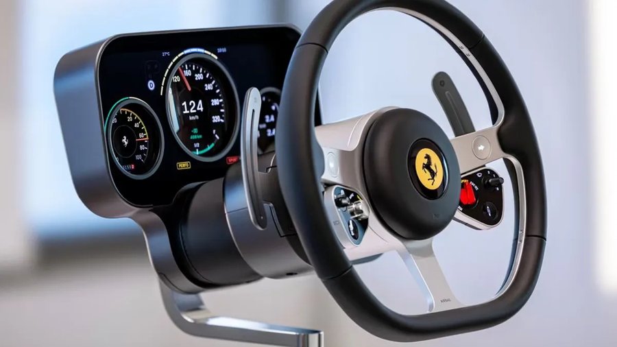 Ferrari Boss: Touch Buttons Cost Half As Much As Physical Controls