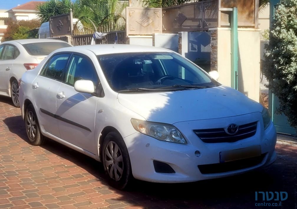 2009' Toyota Corolla טויוטה קורולה photo #1