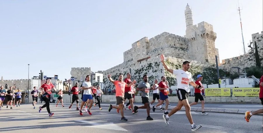 בשישי: שיבושי תנועה קשים בירושלים בגלל המרתון
