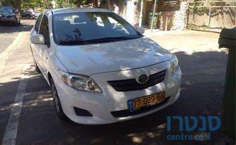 2009' Toyota Corolla טויוטה קורולה photo #1