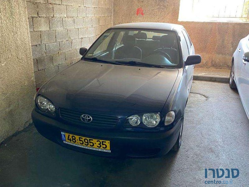 2002' Toyota Corolla טויוטה קורולה photo #1