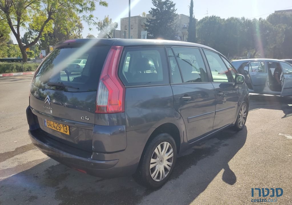 2012' Citroen C4 Picasso סיטרואן C4 פיקאסו photo #5