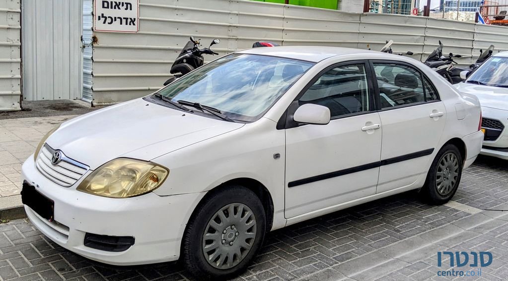 2005' Toyota Corolla טויוטה קורולה photo #3