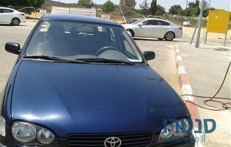 2001' Toyota Corolla טויוטה קורולה photo #3