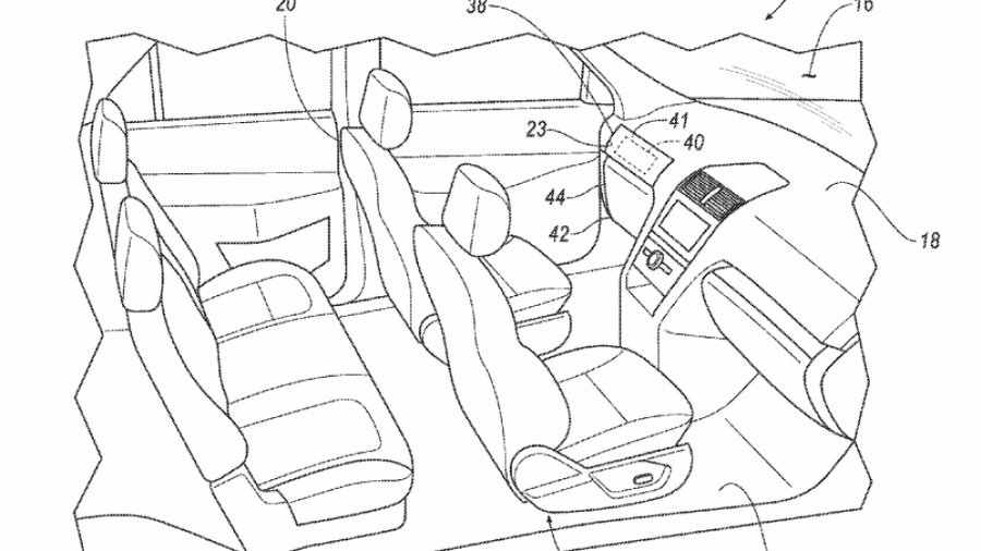 Ford patent reveals removable steering wheel and pedals for self-driving cars