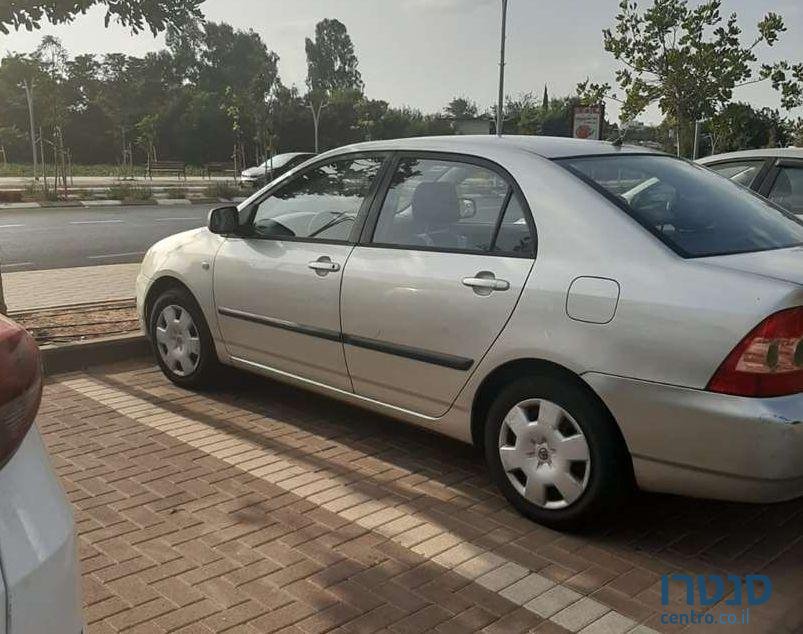 2005' Toyota Corolla טויוטה קורולה photo #2