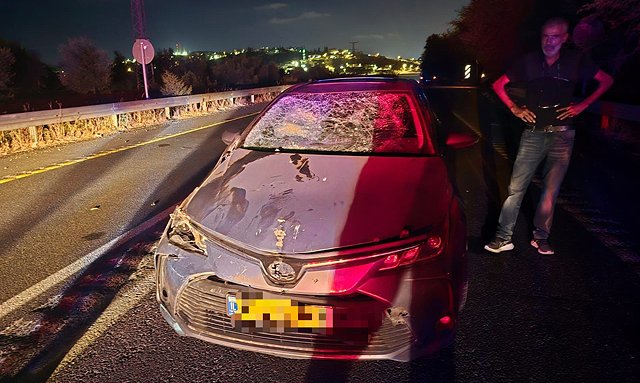 ДТП на 574-й трассе, недалеко от мошава Земер, 01.09.2025