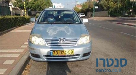 2005' Toyota Corolla טויוטה קורולה photo #3