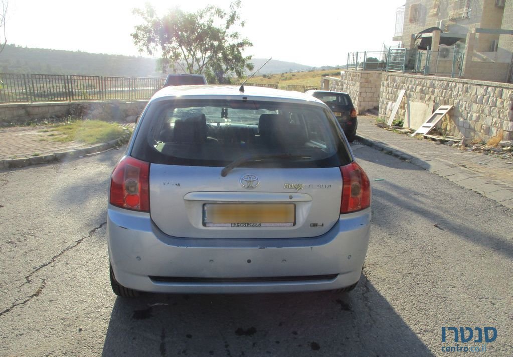 2006' Toyota Corolla טויוטה קורולה photo #4