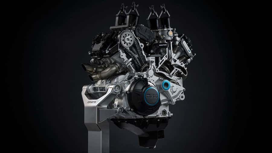 CFMoto Debuts First-Ever V4 Engine, Doesn't Tell Us a Single Thing About It