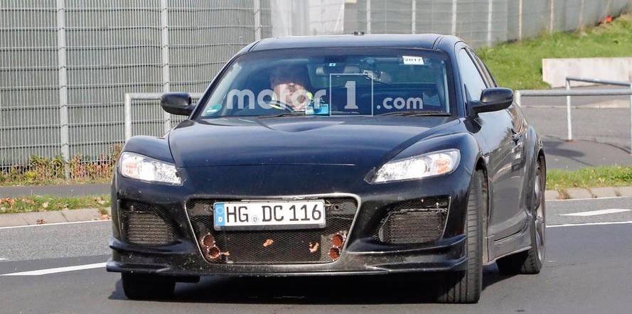 Mazda Spied Testing RX-8 Powertrain Mule For Possible RX-9
