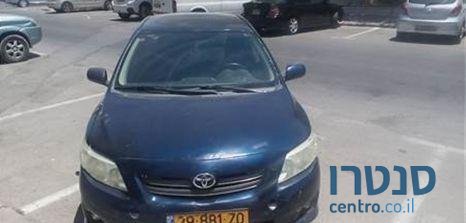 2009' Toyota Corolla טויוטה קורולה photo #1