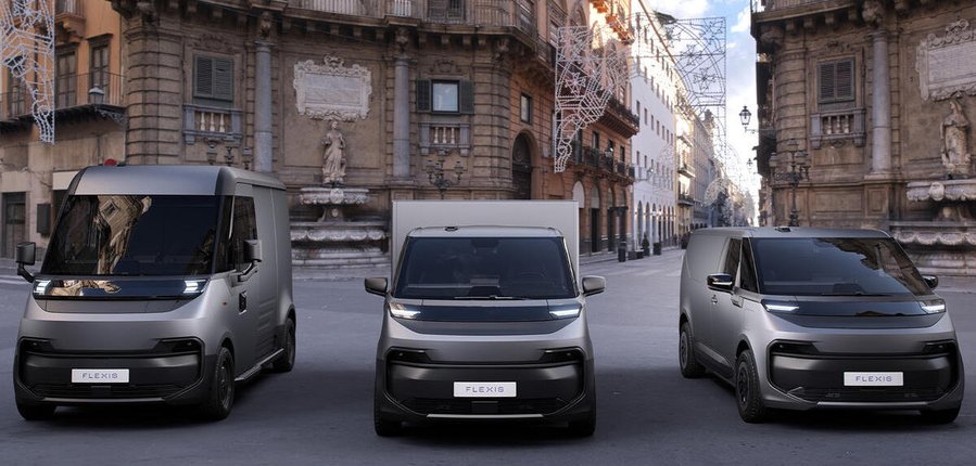 Flexis electric vans range