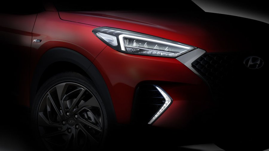 Hyundai teases Tucson N Line warmed-up crossover for Europe