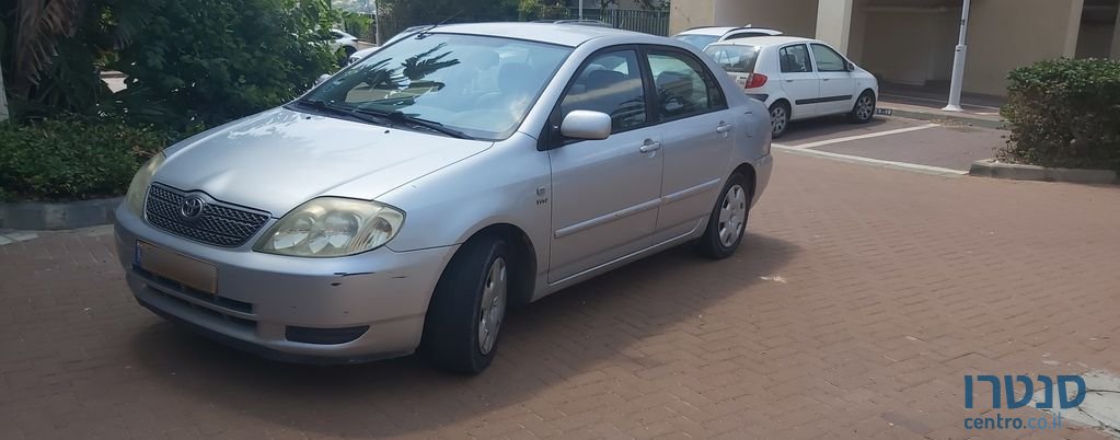2004' Toyota Corolla טויוטה קורולה photo #2