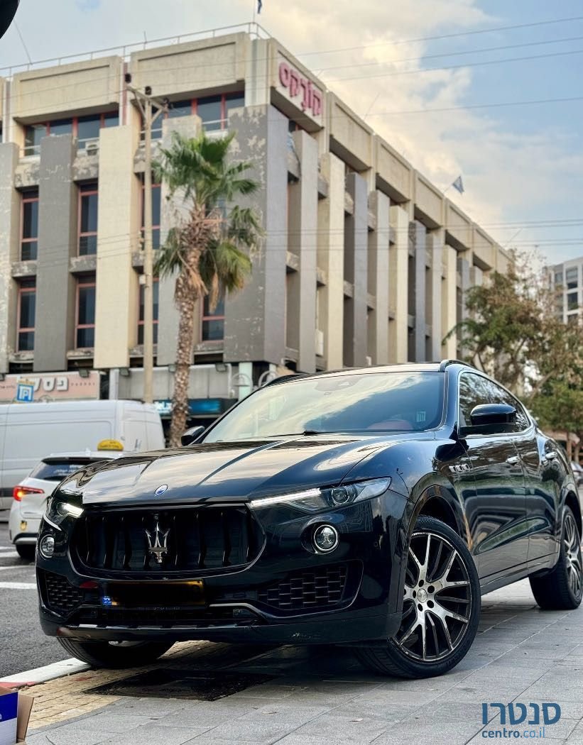 2017' Maserati Levante מזראטי לבנטה photo #1