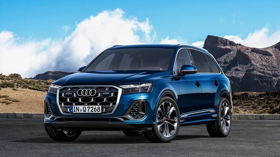 Кроссовер Audi Q7 с плагин гибридом прибыл в Израиль