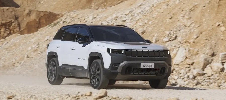 Jeep открыл заказы на мощный электрический кроссовер Compass 4xe в Европе