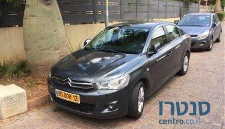 2013' Citroen C-Elysee אליזה C סיטרואן photo #1
