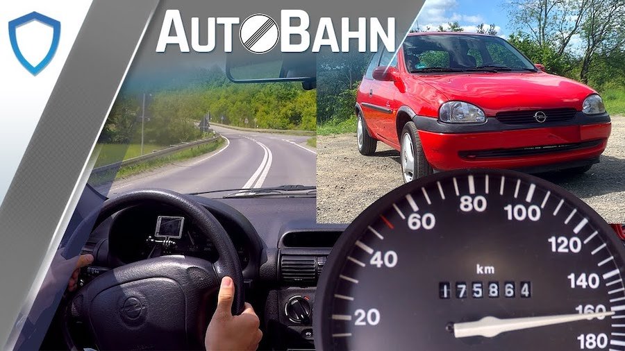 See Opel Corsa B With 53 Horsepower Reach Its Top Speed… Eventually