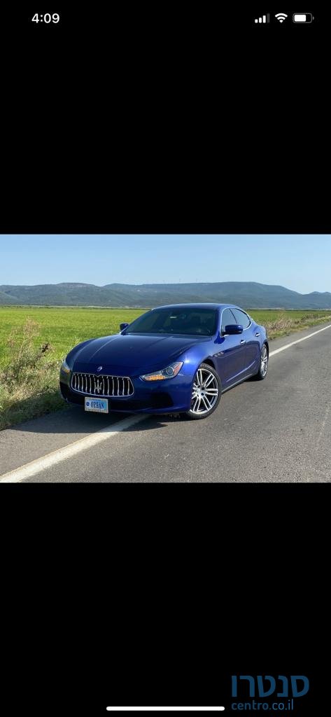 2014' Maserati Ghibli SQ4 photo #1