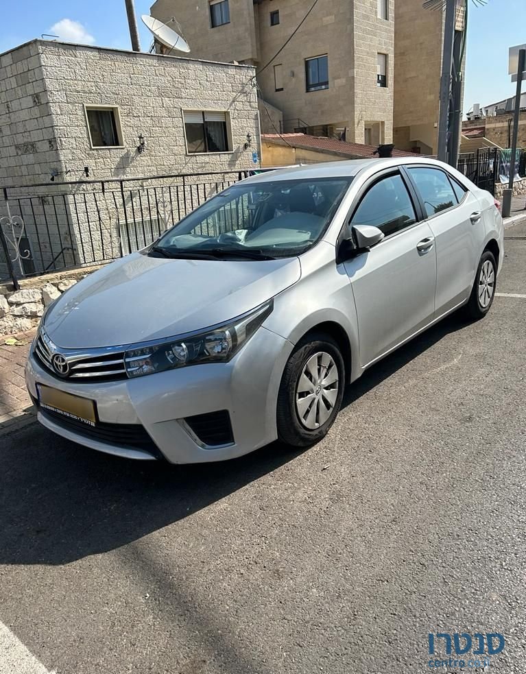 2015' Toyota Corolla טויוטה קורולה photo #1