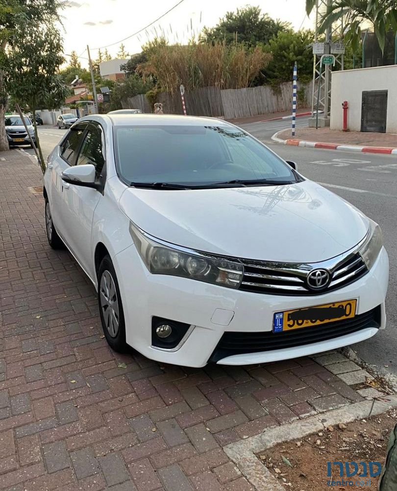 2014' Toyota Corolla טויוטה קורולה photo #1