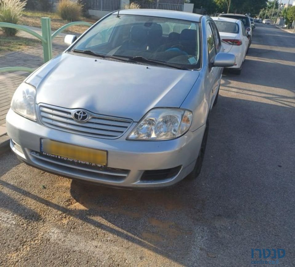 2007' Toyota Corolla טויוטה קורולה photo #1