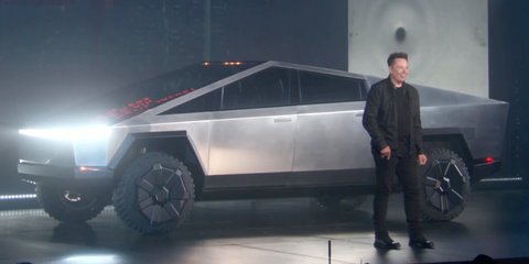 Tesla Cybertruck Debuts With Sci-Fi Personality And Gobs Of Power