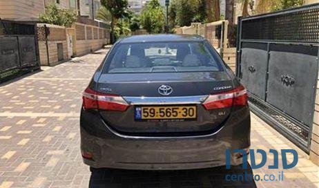 2014' Toyota Corolla טויוטה קורולה photo #3