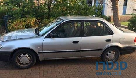 2002' Toyota Corolla טויוטה קורולה photo #3