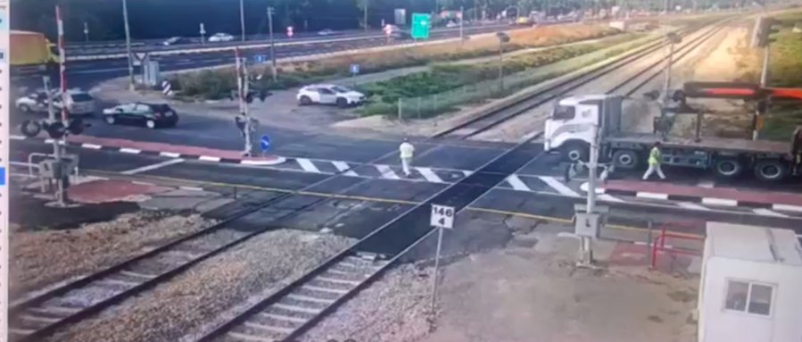 Saved from disaster on train tracks