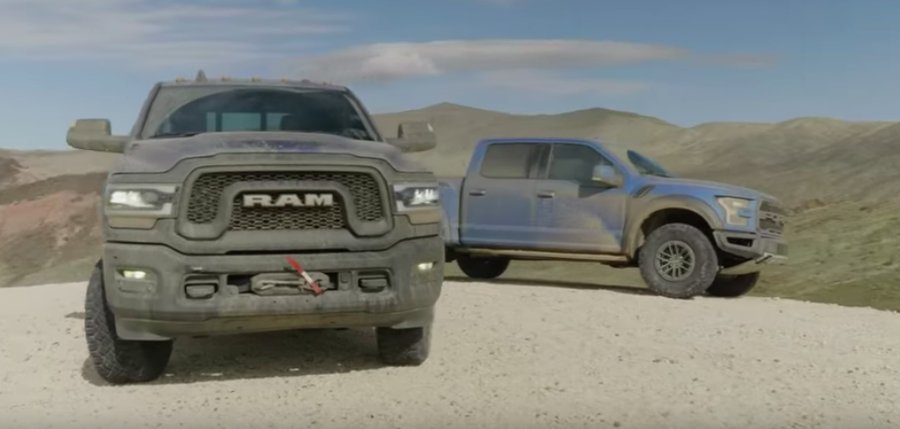Ford F-150 Raptor, Ram Power Wagon Meet In Off-Road Duel
