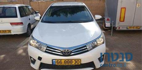 2014' Toyota Corolla טויוטה קורולה photo #2