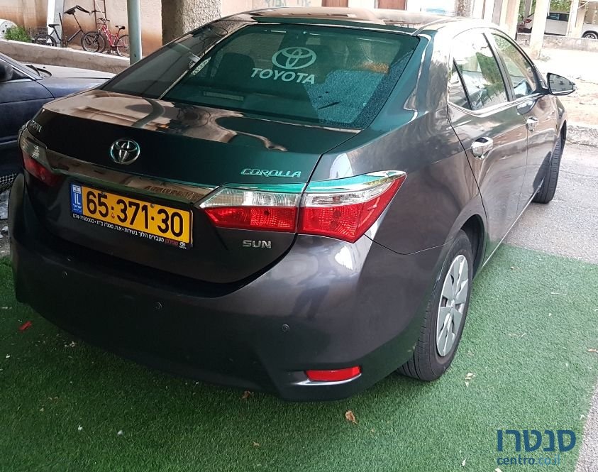 2014' Toyota Corolla טויוטה קורולה photo #4