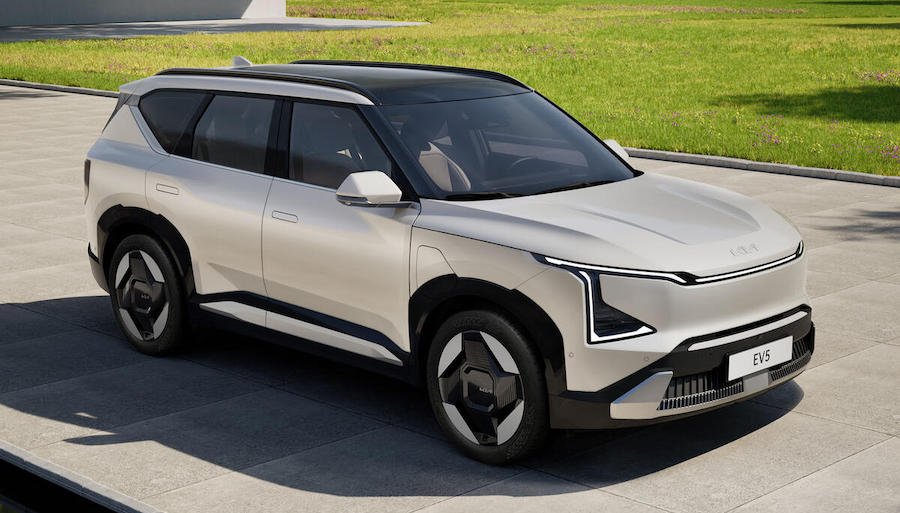 Kia анонсировал европейскую версию электрокросса EV5