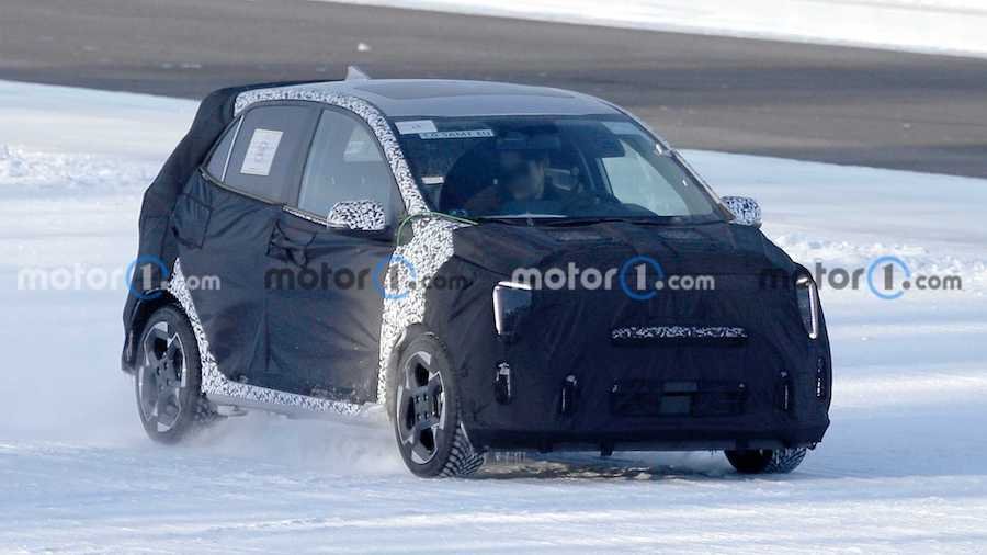 Kia Picanto Facelift Spied Hinting At Big Exterior Changes