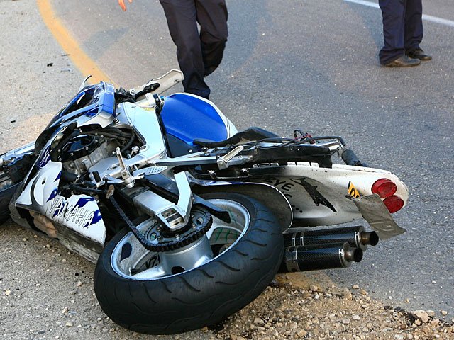 В районе Эвен Менахем перевернулся мотоцикл, погиб водитель